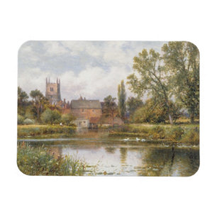 The Millpond, 1901 (oil on canvas) Magnet