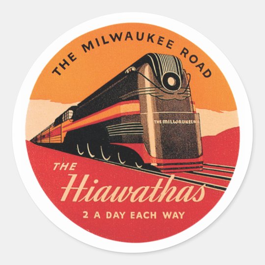 The Milwaukee Road Classic Round Sticker