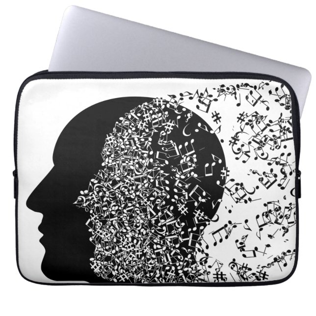 The Mind of Music Laptop Sleeve (Front)