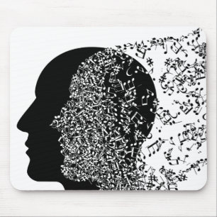 The Mind of Music Mouse Pad