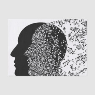 The Mind of Music Tissue Paper