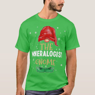 The mineralogist Gnome Family Matching Christmas O T-Shirt