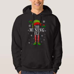 The Mining Elf Christmas Matching Bitcoin Crypto Hoodie