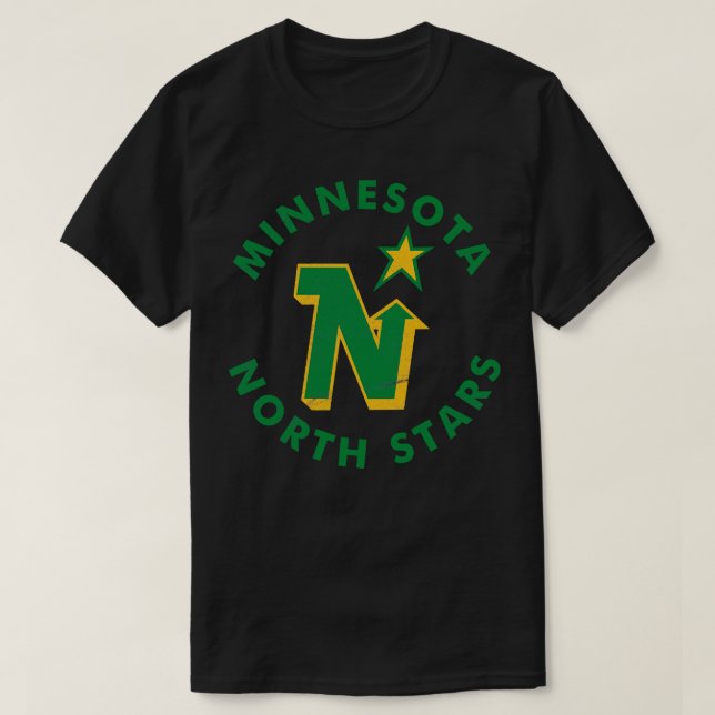 The minnesota north stars ice hockey team T-Shirt (Design Front)