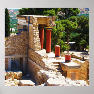 The Minoan Palace of Knossos POSTER