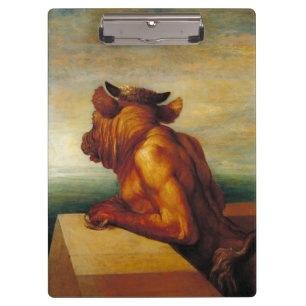 The Minotaur (by George Frederic Watts) Clipboard