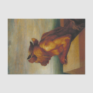 The Minotaur George Frederic Watts Art Tissue Paper