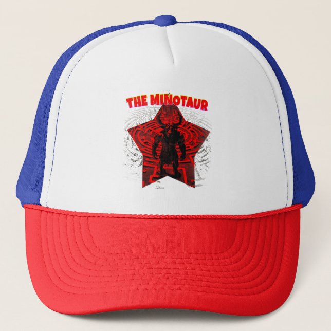 The Minotaur Trucker Hat (Front)