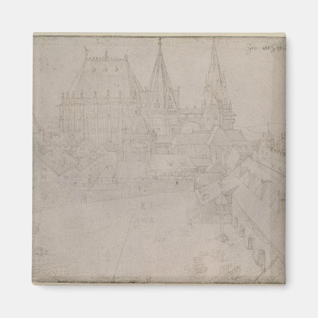 The Minster at Aachen, 1520 Magnet (Front)