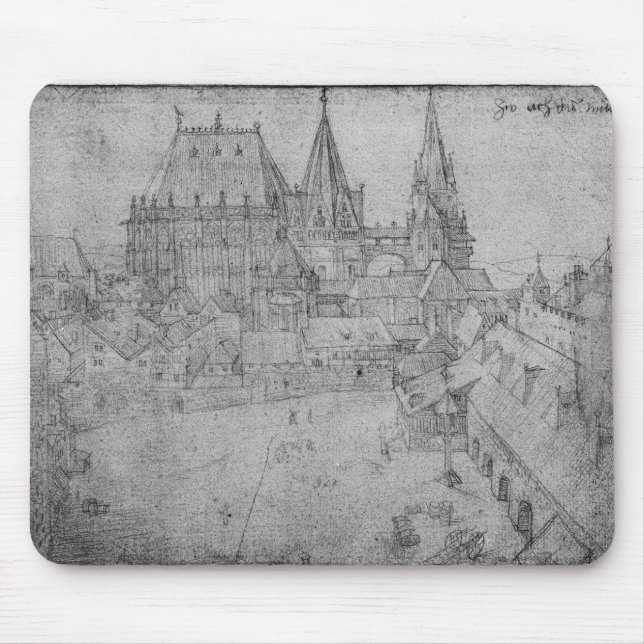 The Minster at Aachen, 1520 Mouse Pad (Front)