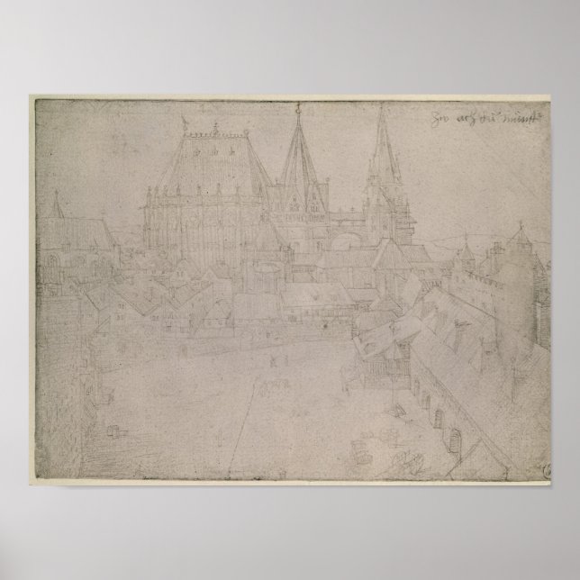 The Minster at Aachen, 1520 Poster (Front)