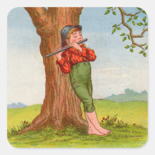 The Minstrel Square Sticker