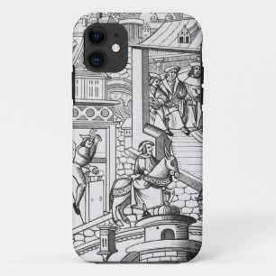 The Mint, after a woodcut in 'De l'Institution de iPhone 11 Case