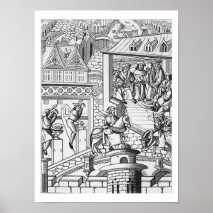 The Mint, after a woodcut in 'De l'Institution de Poster