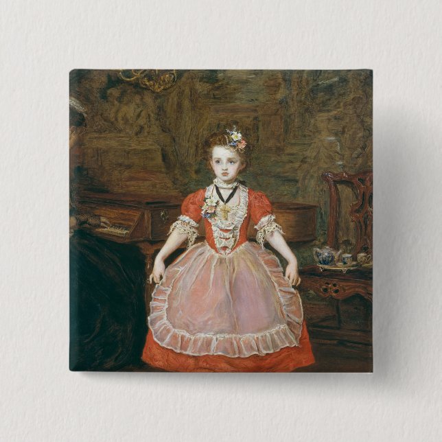 The Minuet 15 Cm Square Badge (Front)