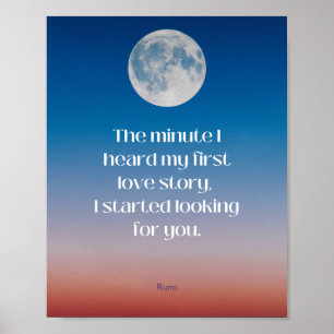 The minute I heard my first love story Poster