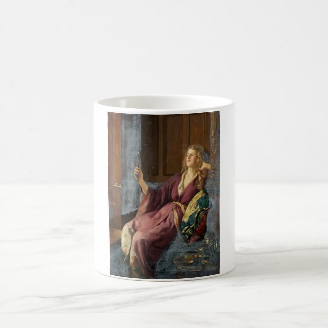 The Minx (by John Collier) Coffee Mug (Center)