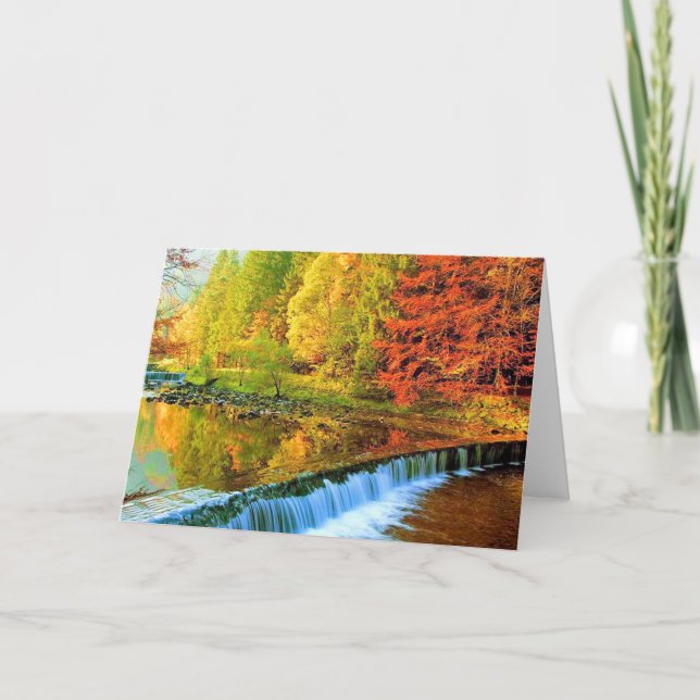 THE MIRACLE OF AUTUMN CARD (Front)