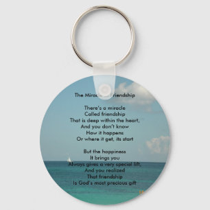 The Miracle of Friendship Key Ring
