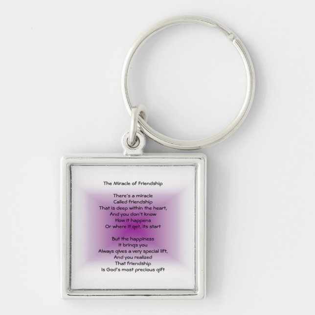 The Miracle of Friendship Keychain (Front)