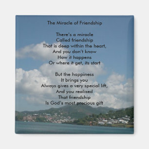 The Miracle of Friendship Magnet