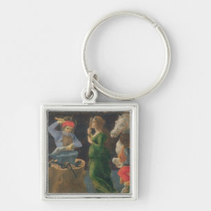 The Miracle of St. Eligius, predella panel from th Key Ring