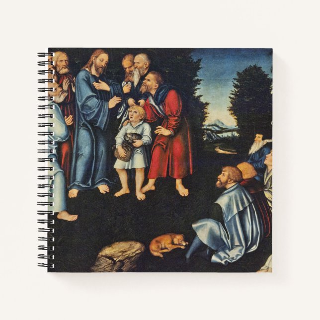 The Miracle of the Five Loaves &Two Fish Notebook (Front)