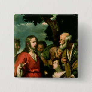 The Miracle of the Loaves and Fishes, c.1630 15 Cm Square Badge