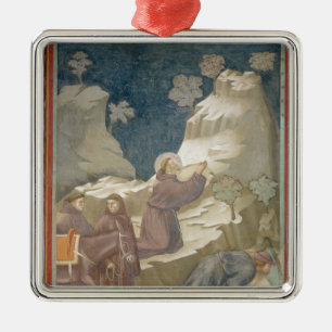 The Miracle of the Spring, 1297-99 Metal Ornament