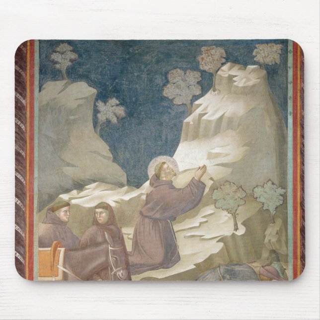 The Miracle of the Spring, 1297-99 Mouse Pad (Front)