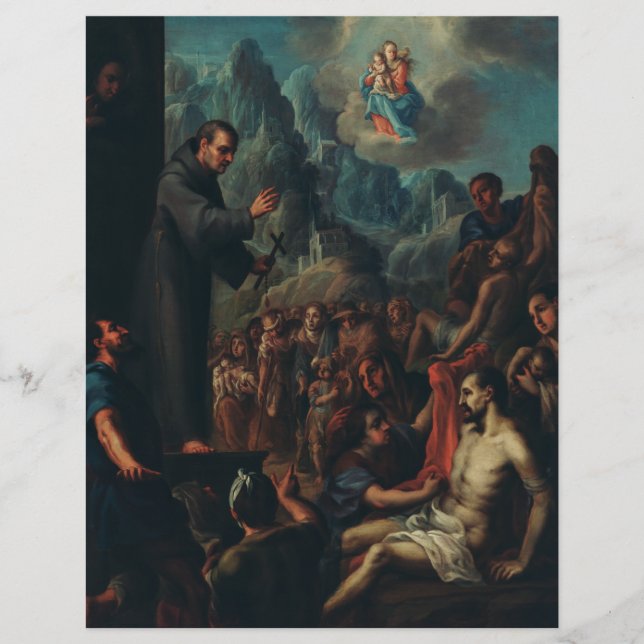 The Miracles of Saint Salvador of Horta Flyer (Front)