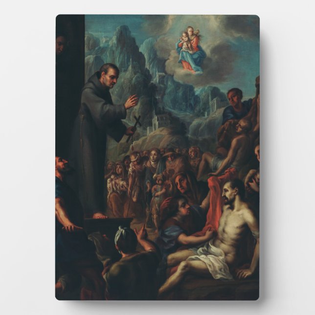 The Miracles of Saint Salvador of Horta Plaque (Front)