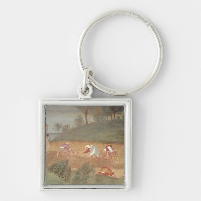 The Miracles of St. Clare of Assisi Key Ring (Front)