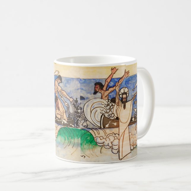 The Miraculous Catch of Fish Jan Toorop Coffee Mug (Front Right)