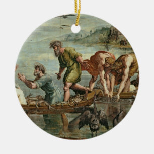 The Miraculous Draught of Fishes (cartoon for the Ceramic Ornament