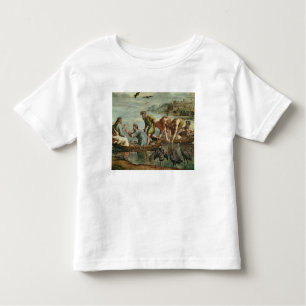 The Miraculous Draught of Fishes (cartoon for the Toddler T-Shirt