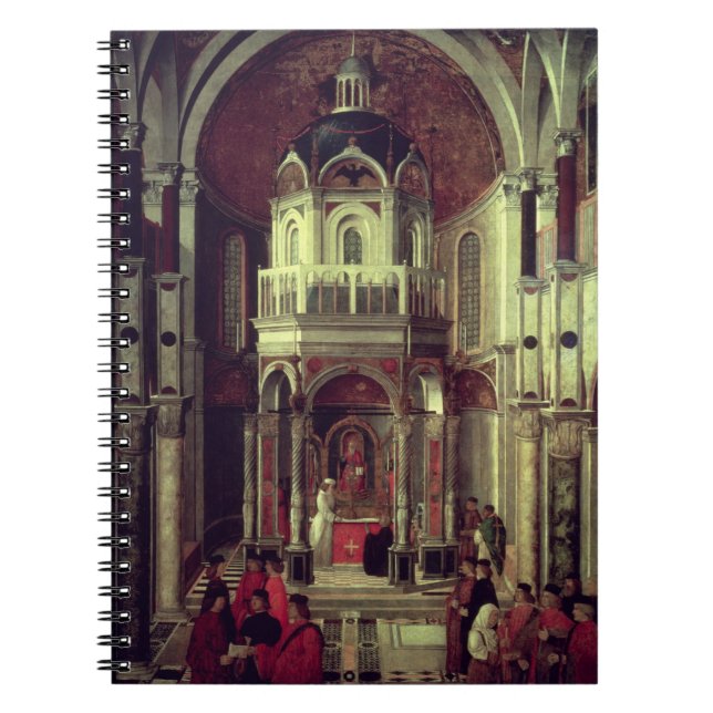 The Miraculous Healing of Pietro de' Ludovici, 150 Notebook (Front)