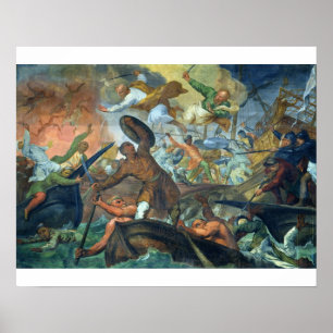 The Miraculous Intervention of SS Peter and Paul i Poster