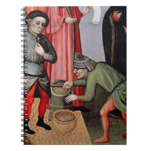 The Miraculous Multiplication of the Grain, detail Notebook (Front)