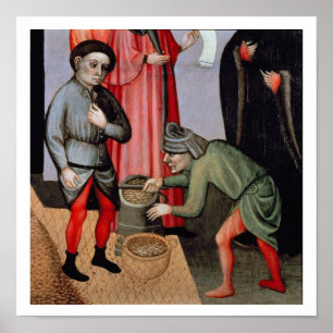 The Miraculous Multiplication of the Grain, detail Poster