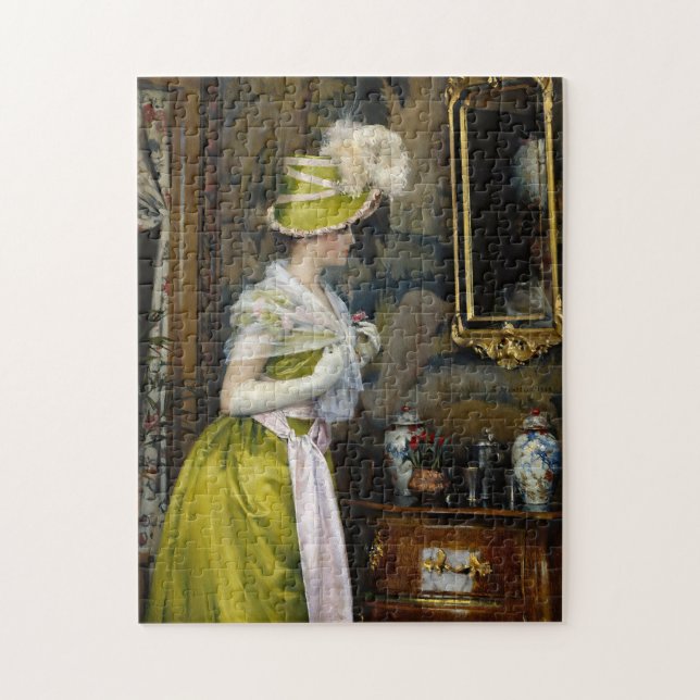 The Mirror | Gunnar Berndtson Jigsaw Puzzle (Vertical)