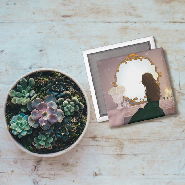 The Mirror II - Sitting in Piece Magnet (Creator Uploaded)