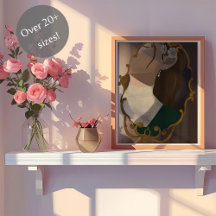 The Mirror III - A Girl Half Hidden