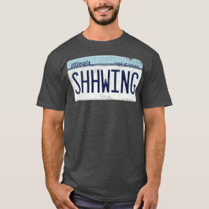 The Mirthmobile License Plate Shwing T-Shirt
