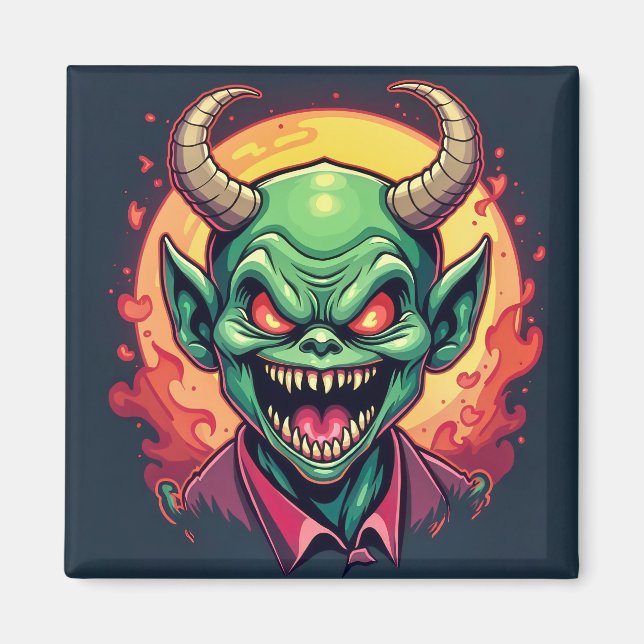  The Mischievous Goblin Magnet (Front)