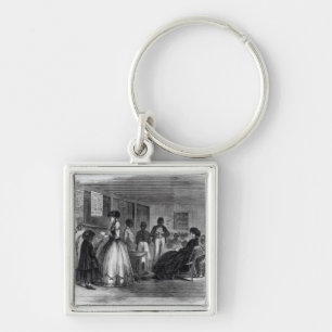The Misses Cooke's schoolroom Key Ring