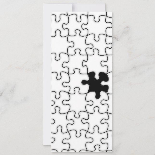 The Missing Puzzle Piece Pattern (Front)