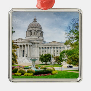 The Missouri Capitol Metal Ornament