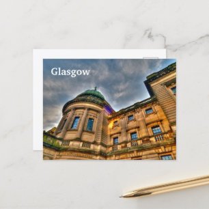 The Mitchell Library, Glasgow, Scotland Postcard