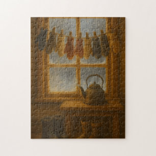 The Mitten Line – Warmth Waiting Inside Jigsaw Puzzle